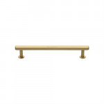 M Marcus Heritage Brass Hexagon Design Cabinet Pull with Rose 128mm Centre to Centre